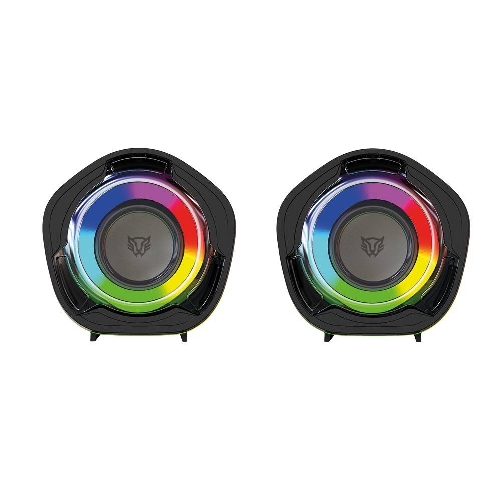 Bocinas 2.0 Gamer Glimm Penta BG545 Balam Rush Conexión Bluetooth 5.0/USB - Iluminación RGB 10 modos, 6w RMS. Sonido estéreo Bocinas 2.0 Gamer Glimm Penta BG545 Balam Rush Conexión Bluetooth 5.0/USB - Iluminación RGB 10 modos, 6w RMS. Sonido estéreo